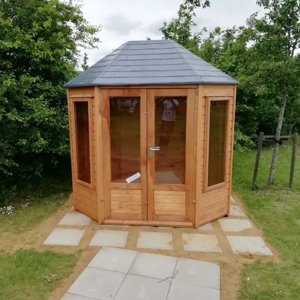Oakdale Octagonal Modern 15mm timber garden building