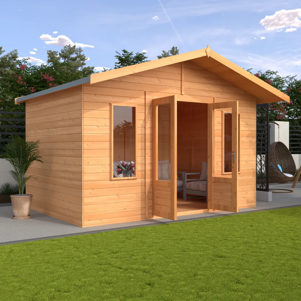 Major Conversion Modern timber garden building