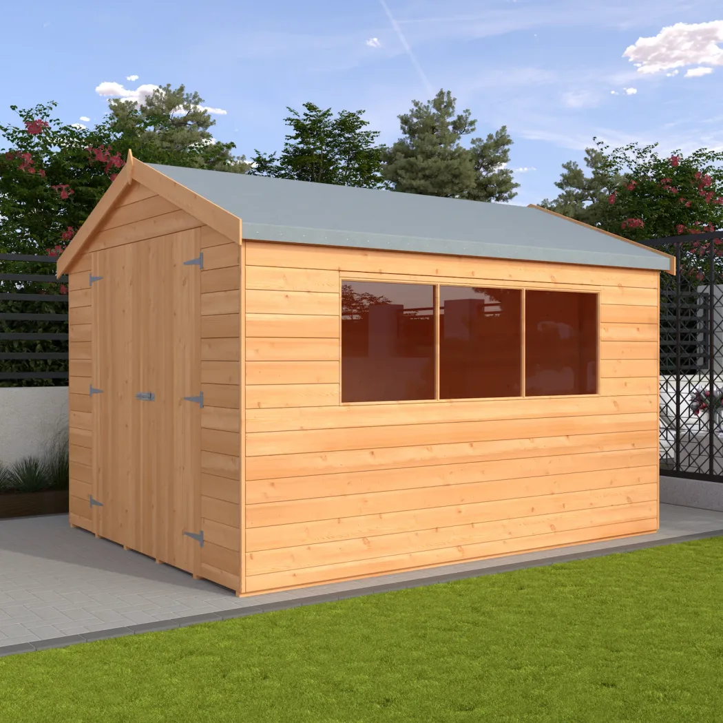 Warwick Double Door timber garden building