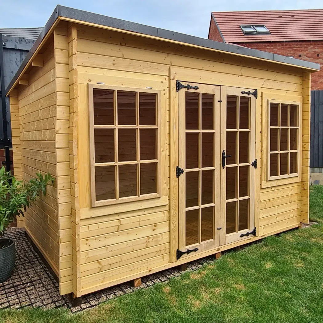 Charnwood Pent C Georgian 33mm timber garden building