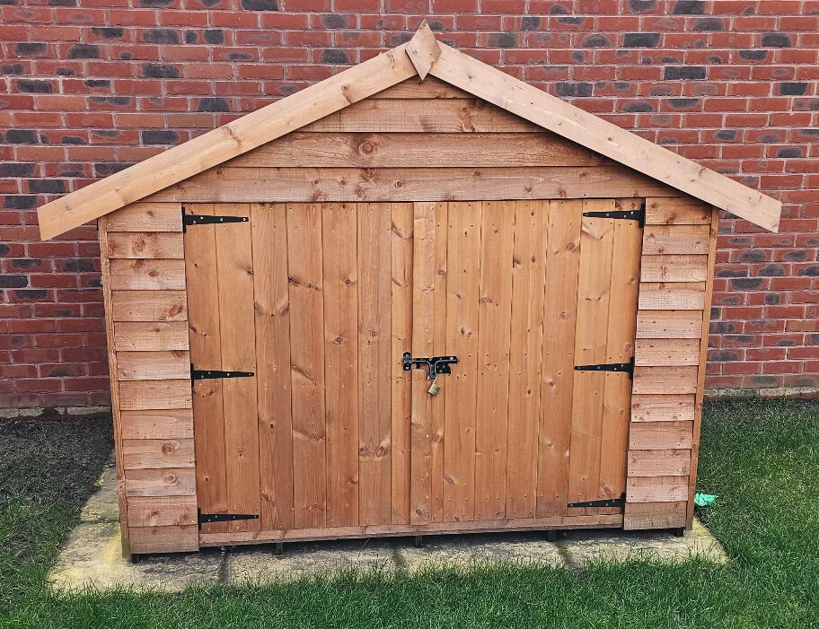 Overlap Bikestore Apex timber garden building