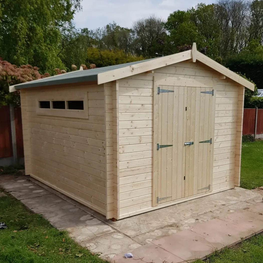 Charnwood Shed - Double Door 33mm timber garden building