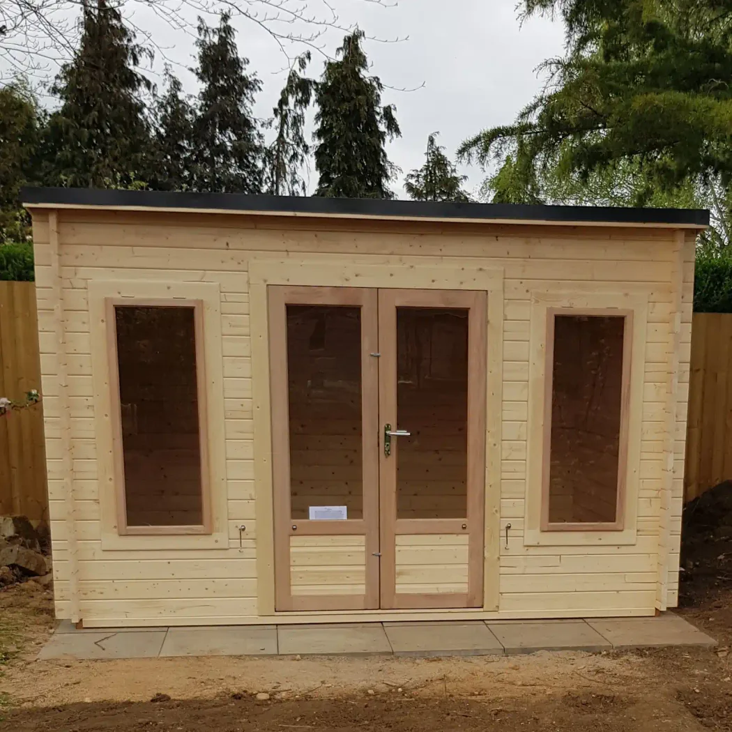 Charnwood Pent C Modern 33mm timber garden building