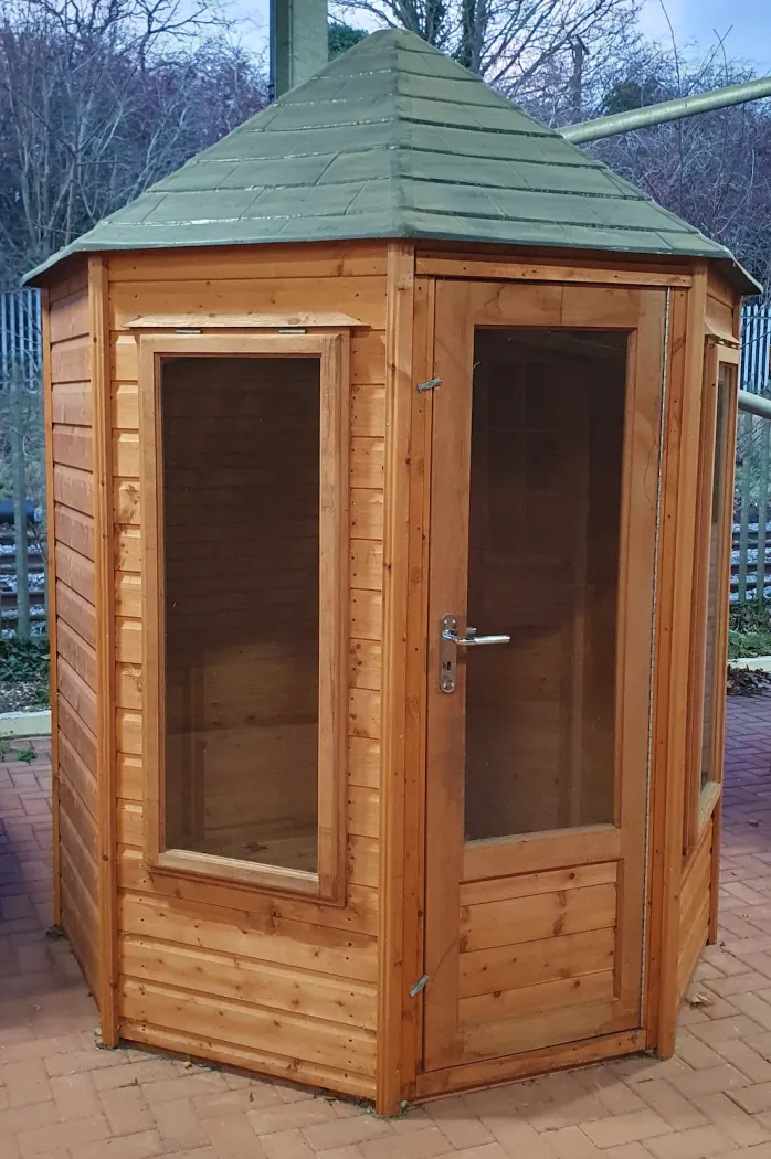 Oakdale Octagonal Modern timber garden building