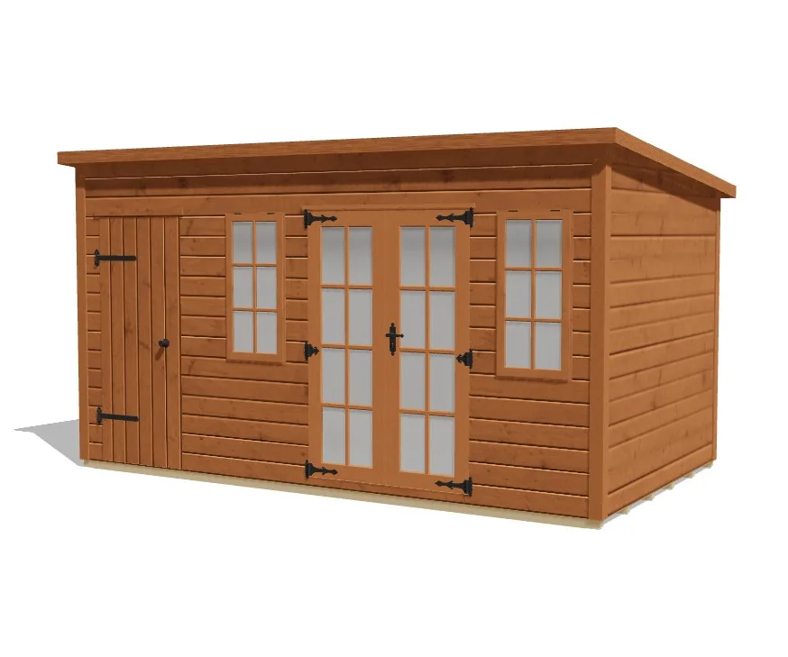 Major Pent Combi Georgian timber garden building