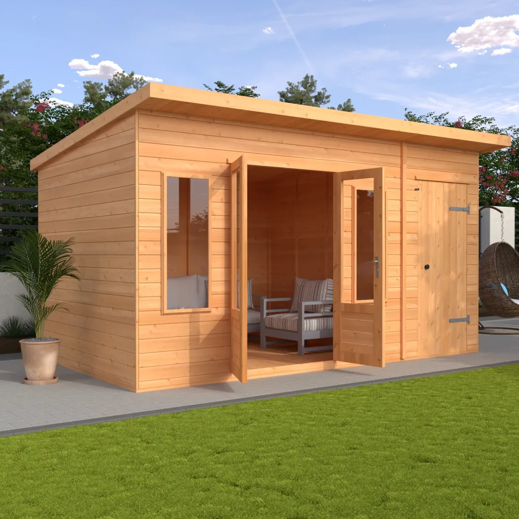 Major Pent Combi Modern timber garden building