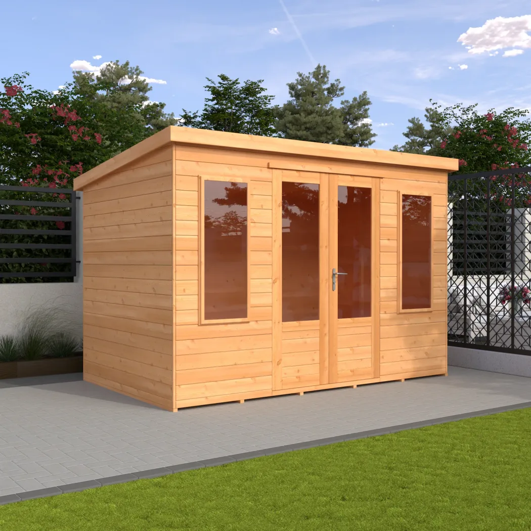 Farndon Pent Modern timber garden building