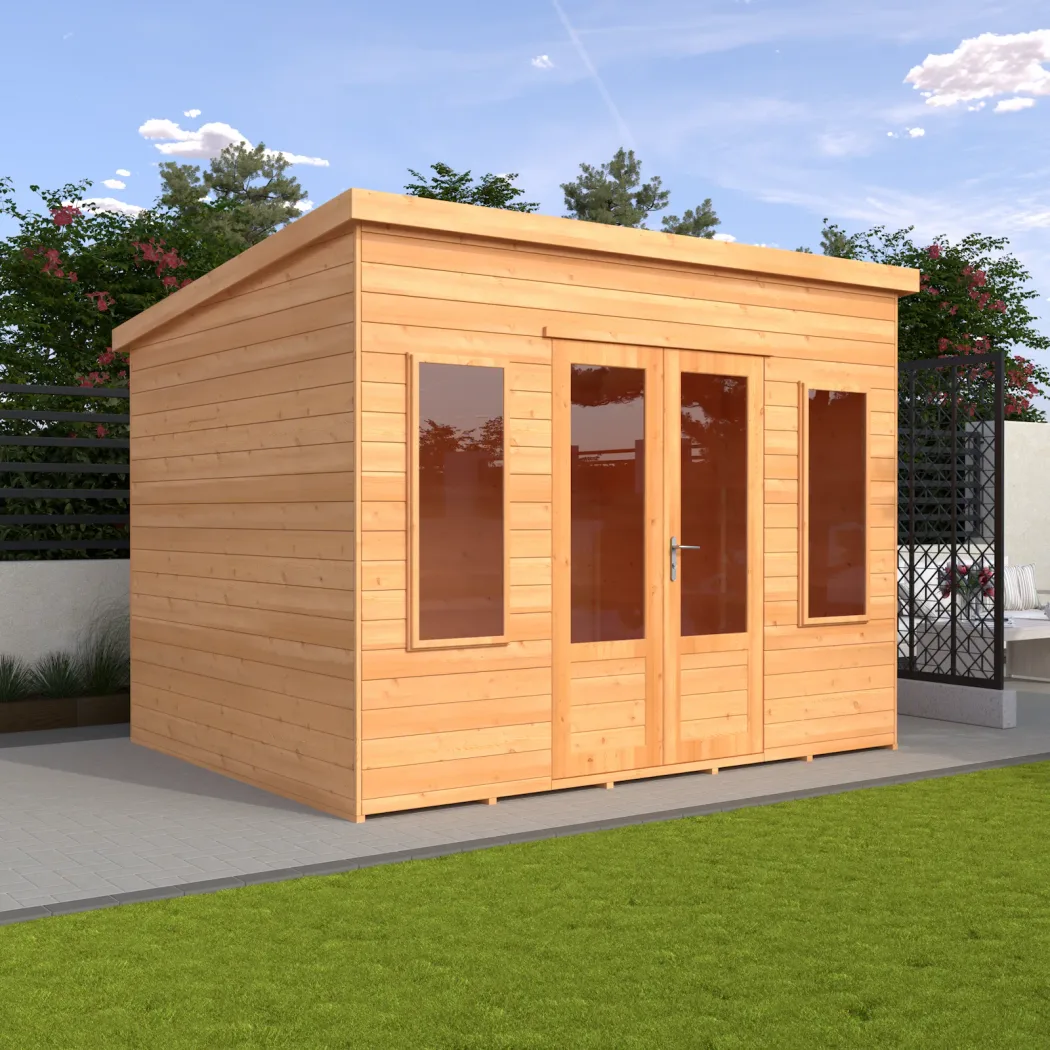 Major Pent Modern timber garden building