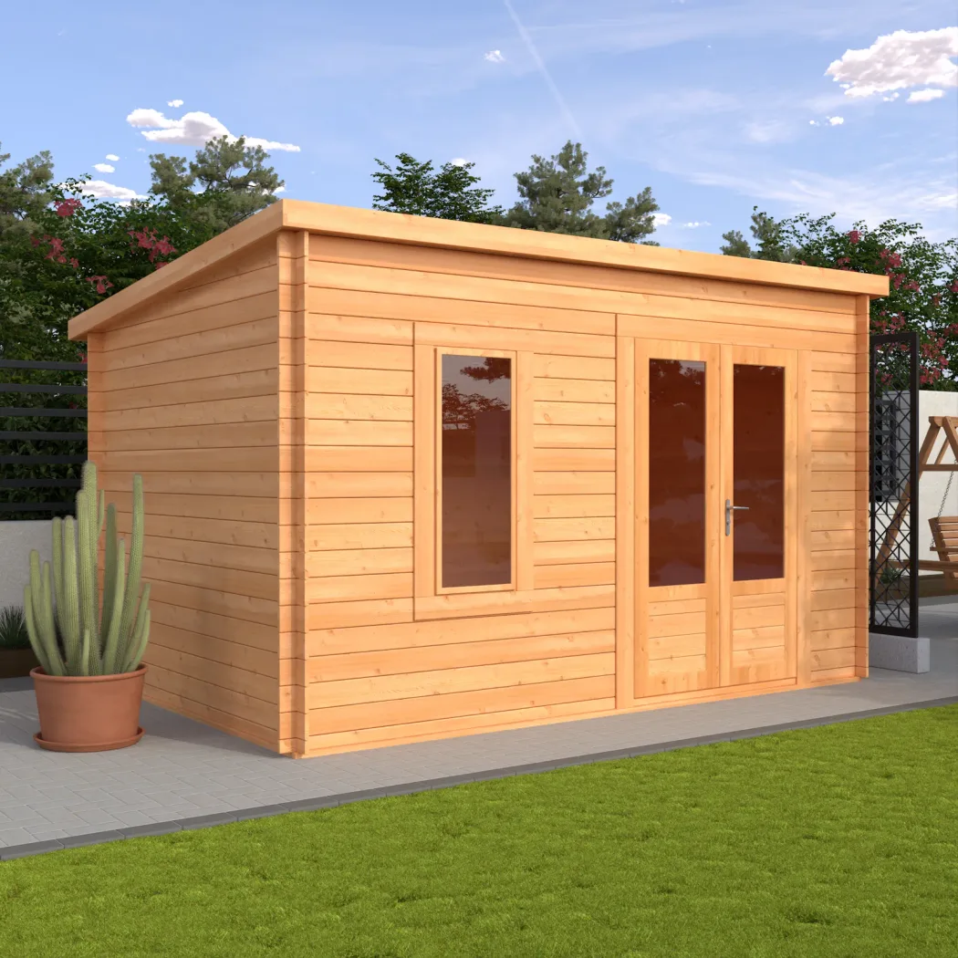 Charnwood Pent A Modern 33mm timber garden building