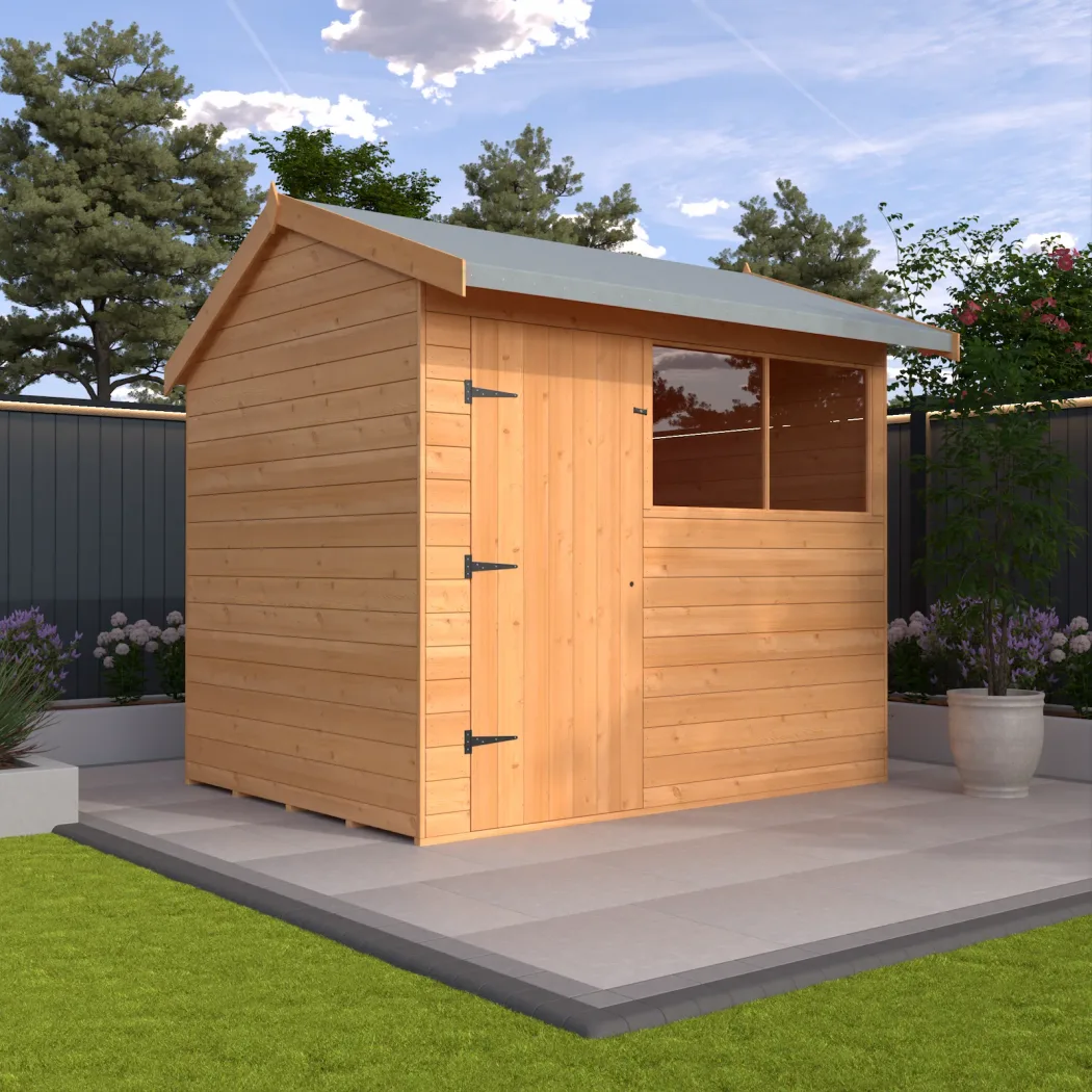 Pytchley Offset Apex 12mm timber garden building