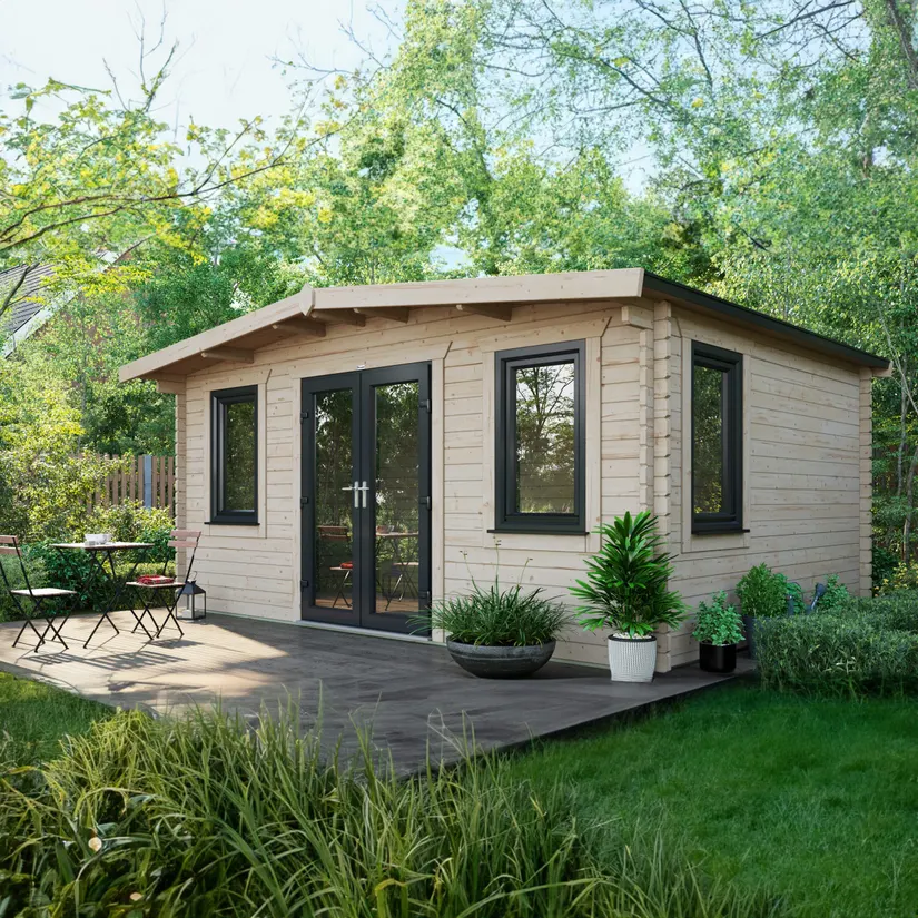 Chalet Log Cabin timber garden building