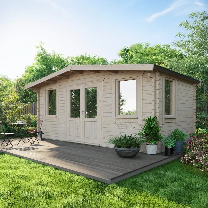 Chalet Classic Log Cabin timber garden building