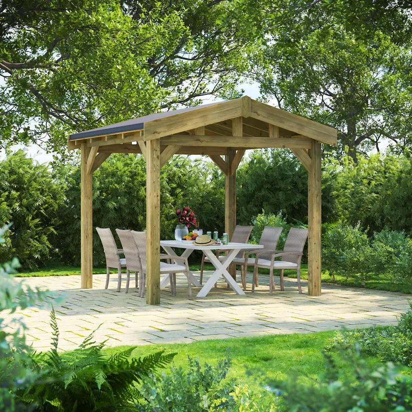 Apex Gazebo timber garden building