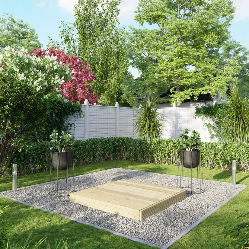 Wooden Decking Kit timber garden building