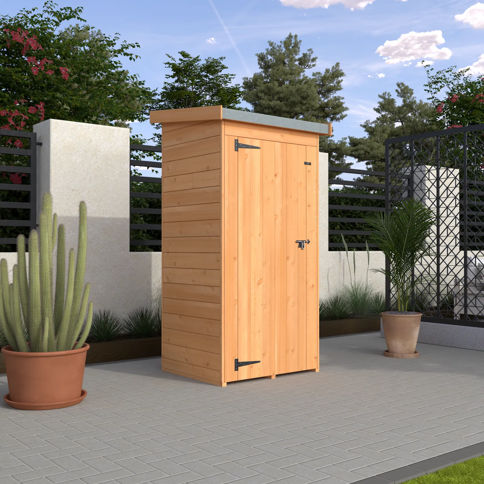 Halfwallshed timber garden building